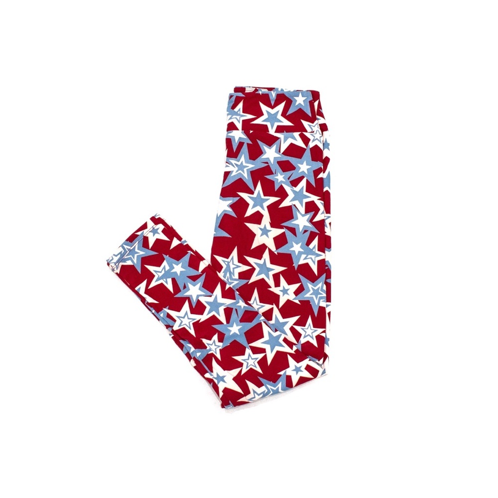 4th of July Patriotic Leggings (Stars)